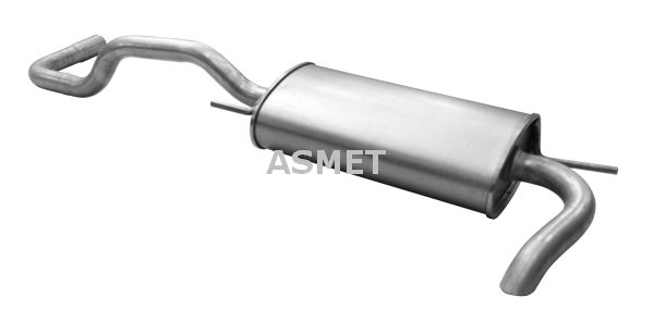 ASMET 19.017 Rear Muffler