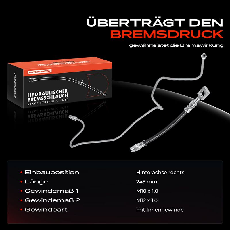 Frankberg 5481FB0004719 Brake Hose