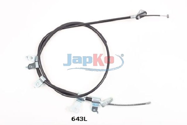 Cablu, frana de parcare JAPKO 131643L