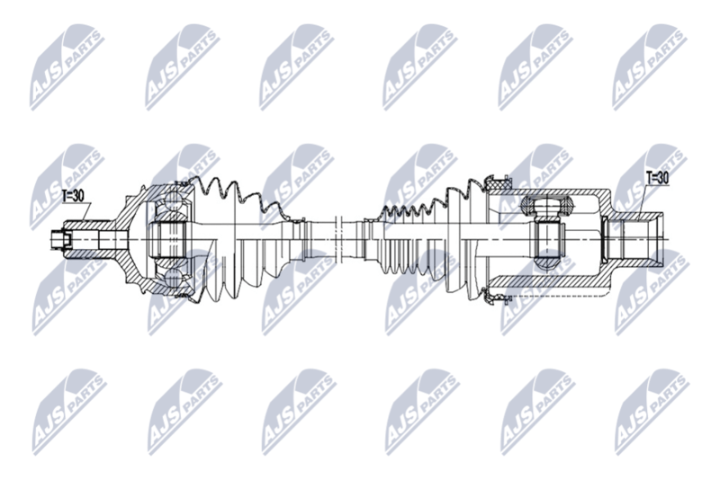 NTY NPW-ME-208 - Drive Shaft