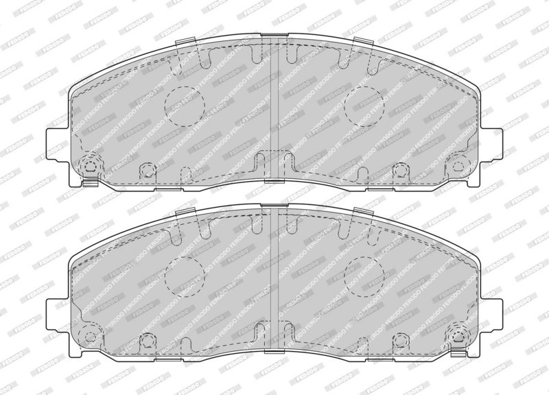 desky brzdové FIAT, CHRYSLER FDB4785