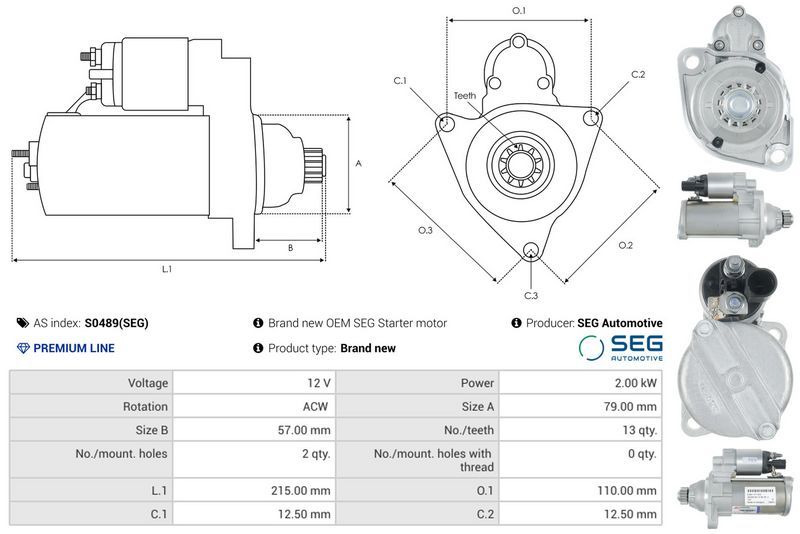 AS-PL S0489(SEG) Starter
