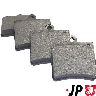 JP GROUP 1363700510 Brake Pad Set, disc brake