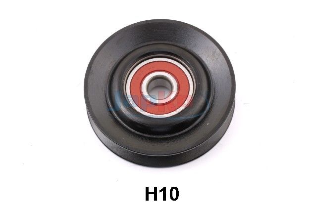 JAPKO 129H10 Deflection/Guide Pulley, V-ribbed belt