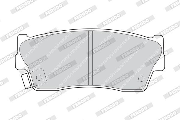 FERODO FDB712 Brake Pad Set, disc brake