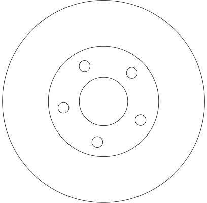 TRW DF4316 Brake Disc