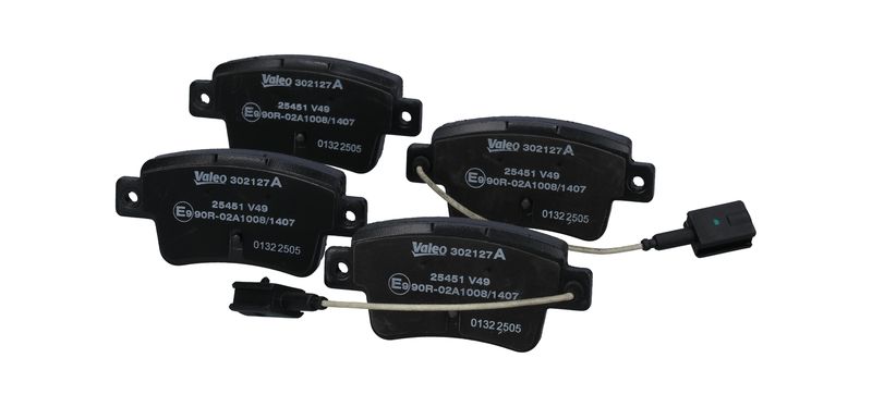 Piduriklotsi komplekt, ketaspidur, VALEO 302127A