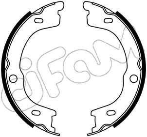 Set saboti frana, frana de mana 153-740 CIFAM