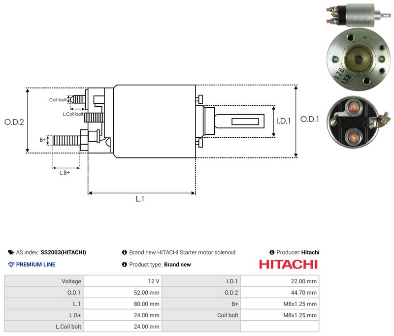 This part match OEM code: 2114-57509