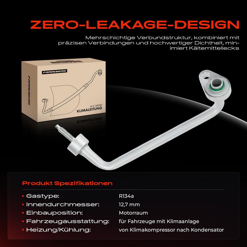 Frankberg 5481FB0048530 High/Low-pressure Line, air conditioning
