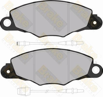 Brake Engineering Brake Pad Set, disc brake PA1145