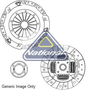 Комплект зчеплення, National CK9105