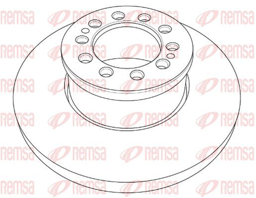 Brzdový kotouč NCA1203.10