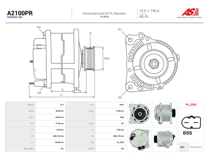 This part match OEM code: LR1190902B