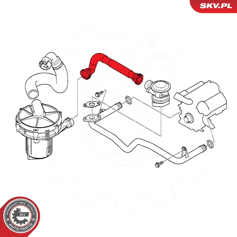 ESEN SKV 54SKV750 Hose, crankcase ventilation