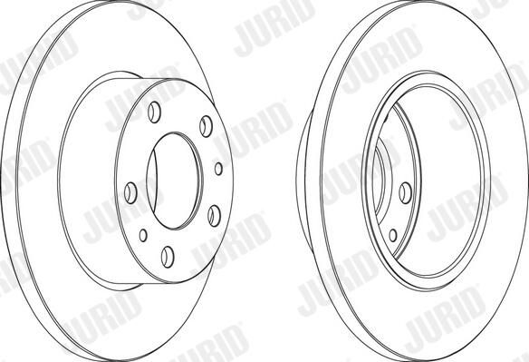 Brzdový kotouč 569105J