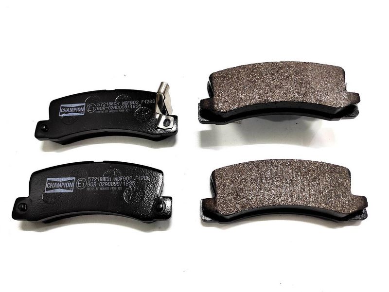 Plaquettes+de+frein+à+disque CHAMPION 572188CH