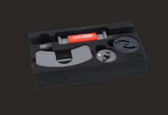 Pöörde-, tagasitõmbetööriistakomplekt, pidurisadulakolb, KS TOOLS 150.1965