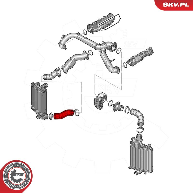 Laadimisõhu voolik, ESEN SKV 43SKV491