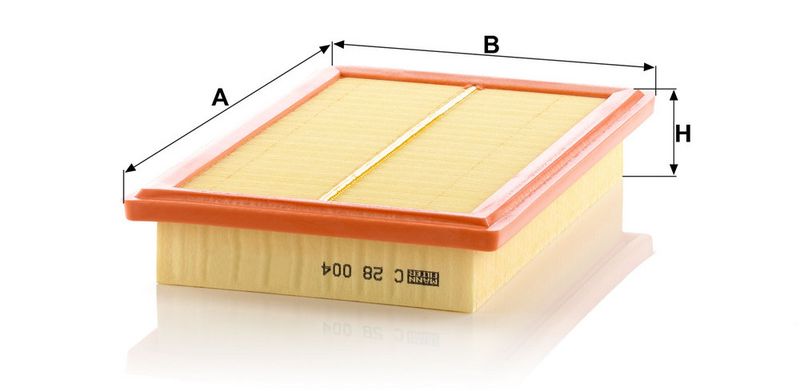 Õhufilter, MANN-FILTER C 28 004