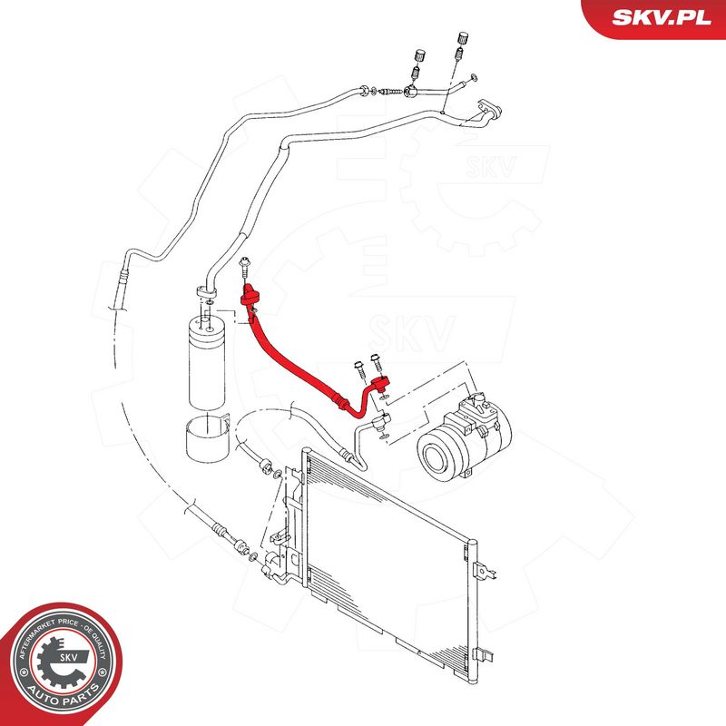 Kõrgsurvetorustik, kliimaseade, ESEN SKV 43SKV516