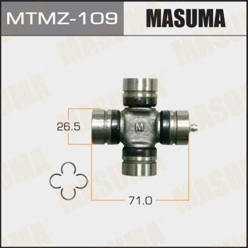 Хрестовина карданного валу (26.5x50.4) Mazda (MTMZ-109) MASUMA