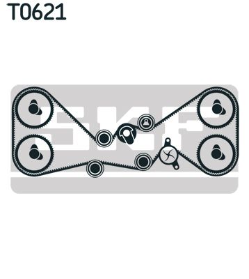 SKF VKMA 98112 Timing Belt Kit