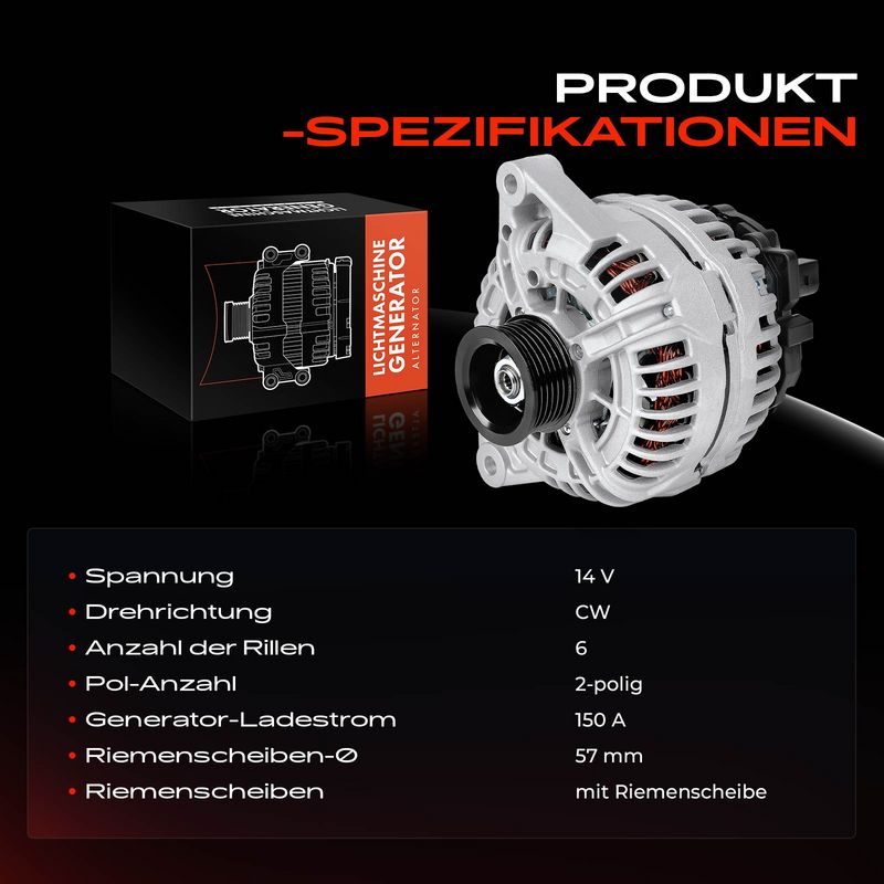 Frankberg 5481FB0032076 Alternator
