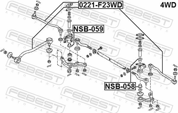 Rooliots, FEBEST 0221-F23WD