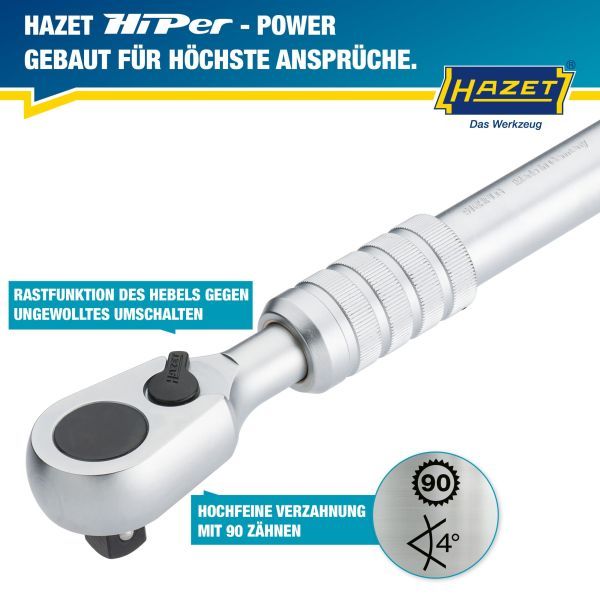 HAZET 916HPLG Reversible Ratchet