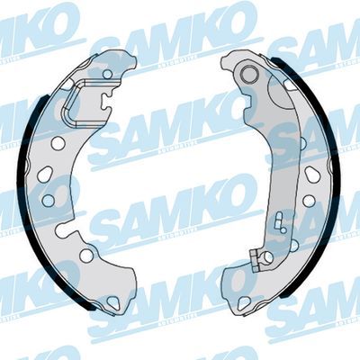 Комплект гальмівних колодок, Samko 81193