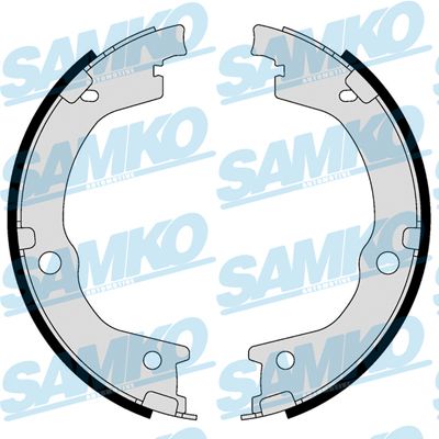 Комплект гальмівних колодок, стоянкове гальмо, Samko 89460