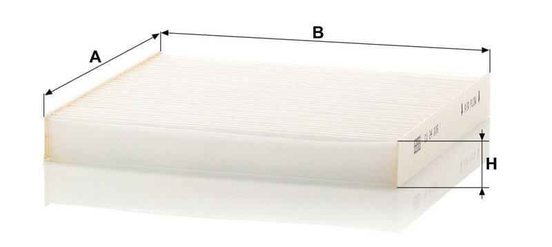 Filter, salongiõhk, MANN-FILTER CU 24 006