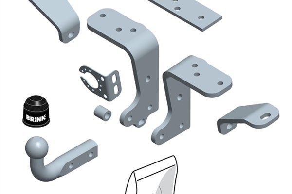 BRINK 557800 Trailer Hitch