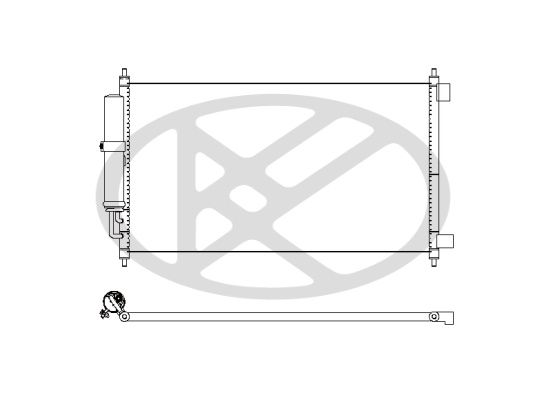 Kondensator, Klimaanlage