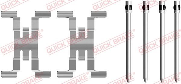 QUICK BRAKE tartozékkészlet, tárcsafékbetét 109-0082