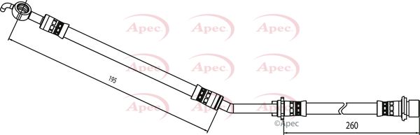 APEC Brake Hose HOS4088