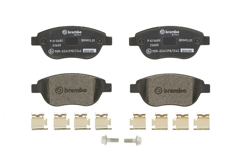 BREMBO P 61 068X Brake Pad Set, disc brake
