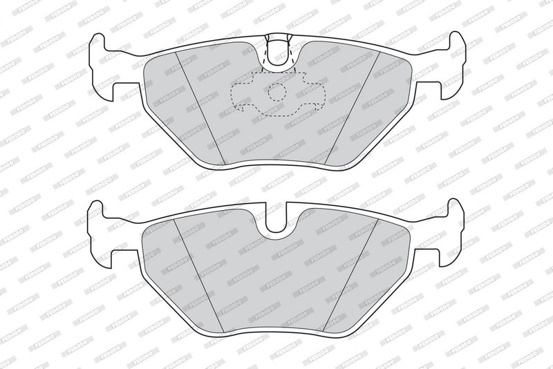 FERODO Plaquettes de frein à disque FDB1075