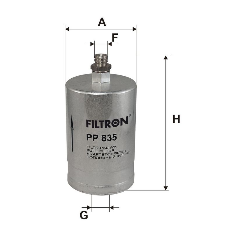 Kütusefilter, FILTRON PP 835