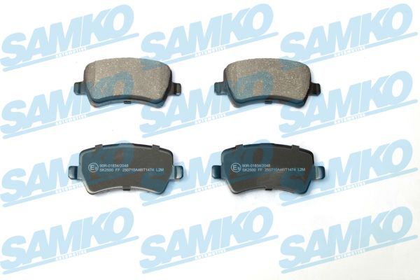 Plaquettes+de+frein+à+disque SAMKO 5SP1474