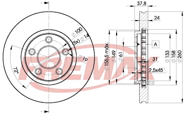 Piduriketas FREMAX BD-5329