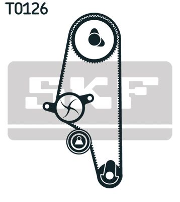 SKF VKMC 01106-2 Water Pump & Timing Belt Kit