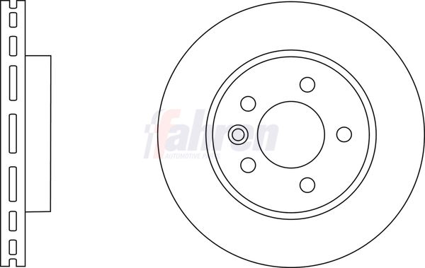 Fahren Brake Disc FBD6667