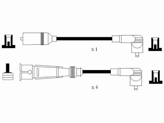 NGK 0901 Ignition Cable Kit