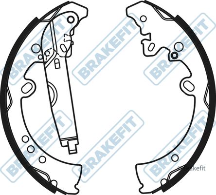 APEC Brake Shoe Set BSH1071
