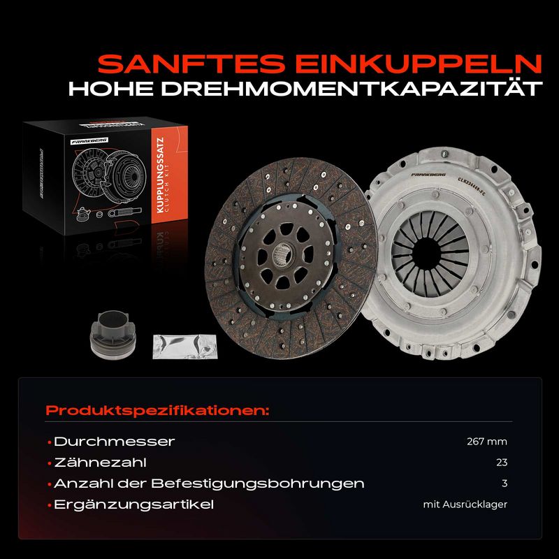 Frankberg 5481FB0037825 Clutch Kit