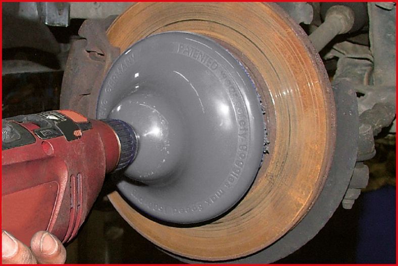 KS TOOLS 100.4090 Sanding disc set, wheel hub grinder