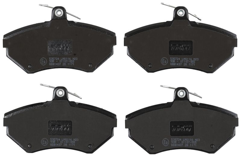 TRW GDB1437 Brake Pad Set, disc brake