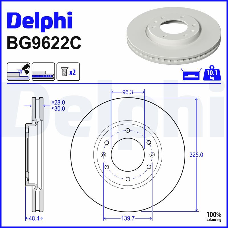 Piduriketas, DELPHI BG9622C